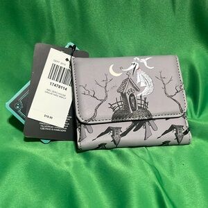 NWT Loungefly The Nightmare Before Christmas Zero Graveyard Mini Flap Wallet